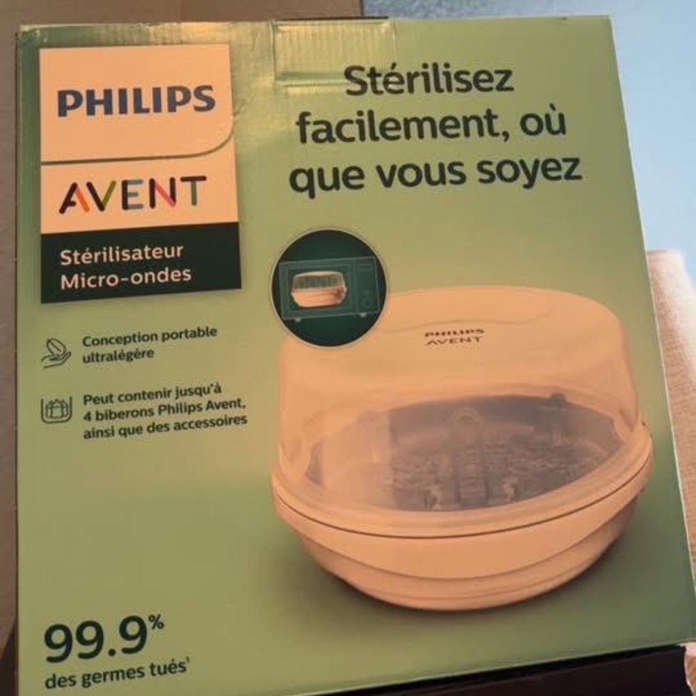 Philips Avent Microwave Sterilizer - new in box